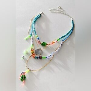 Free People x Ariana Ost, My Magic Layered necklace nwt